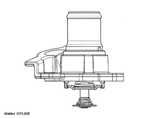 Termostat WAHLER 3171.82D