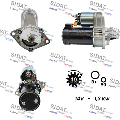 Rozrusznik SIDAT S12VA0025A2