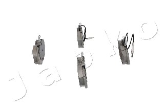 Klocki hamulcowe JAPKO 500081