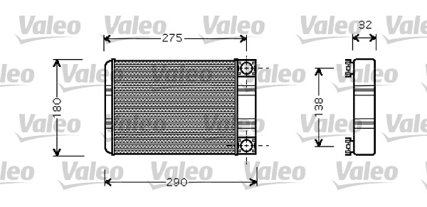 Nagrzewnica VALEO 812321