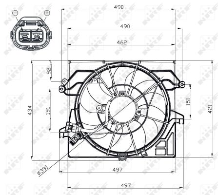 Wentylator NRF 47482