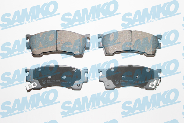 Klocki hamulcowe SAMKO 5SP1017