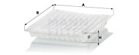 Filtr kabinowy MANN-FILTER CU 18 015
