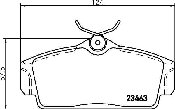 Klocki hamulcowe HELLA 8DB 355 018-441