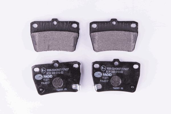 Klocki hamulcowe HELLA 8DB 355 010-521