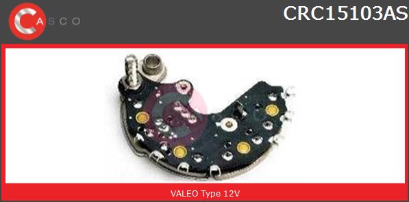 Mostek prostowniczy alternatora CASCO CRC15103AS