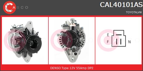 Alternator CASCO CAL40101AS