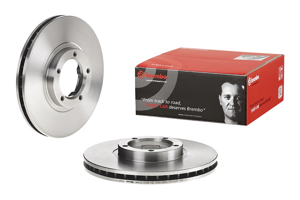 Tarcza hamulcowa BREMBO 09.6967.14