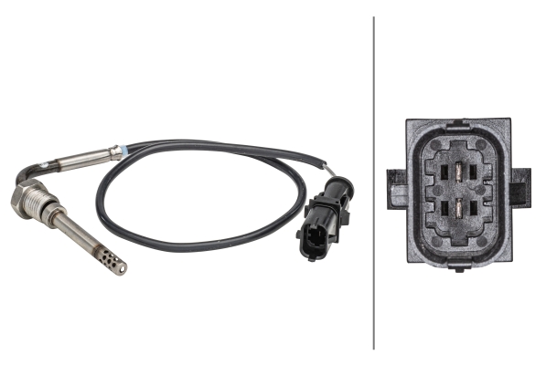 Czujnik temperatury spalin HELLA 6PT 358 181-051