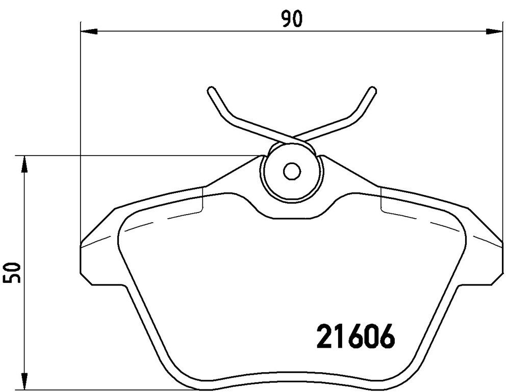 Klocki hamulcowe BREMBO P 23 067