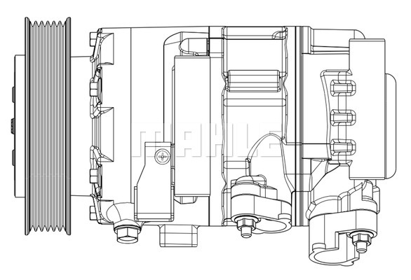 Kompresor klimatyzacji MAHLE ACP 635 000P