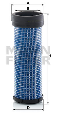 Filtr powietrza wtórnego MANN-FILTER CF 10 006