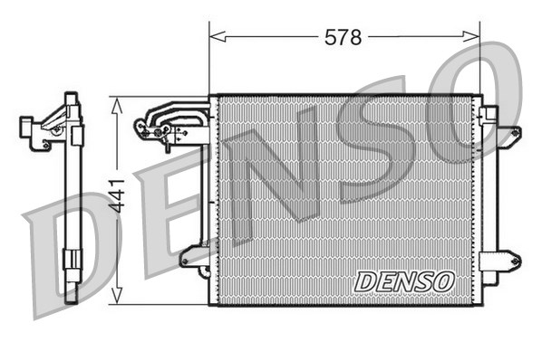 Skraplacz klimatyzacji DENSO DCN32030