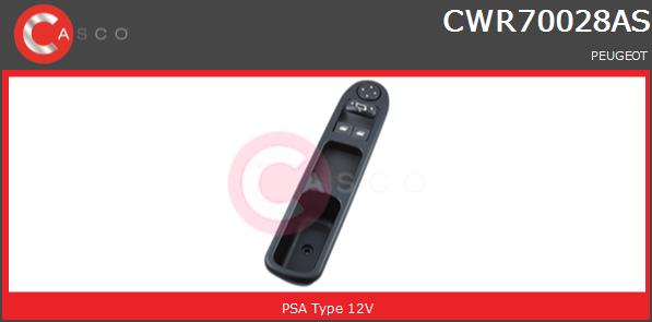 Przełącznik podnośnika szyby CASCO CWR70028AS