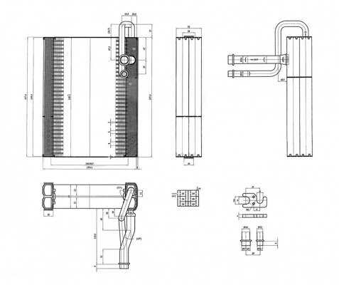 Parownik klimatyzacji HART 642 494