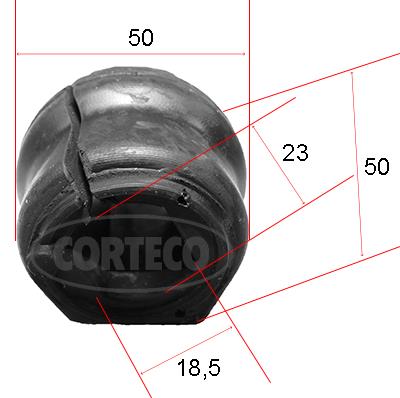 Guma stabilizatora CORTECO 49371890