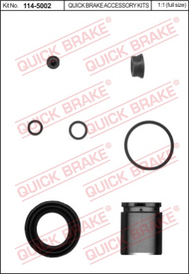 Zestaw naprawczy zacisku hamulcowego QUICK BRAKE 114-5002