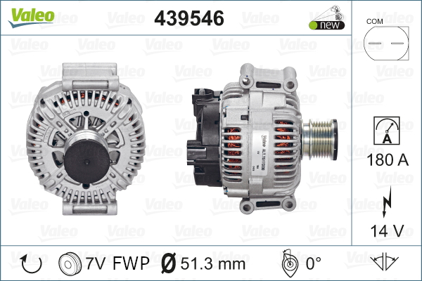 Alternator VALEO 439546