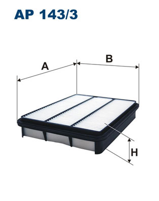 Filtr powietrza FILTRON AP143/3