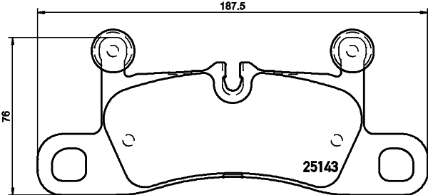 Klocki hamulcowe HELLA PAGID 8DB 355 023-371