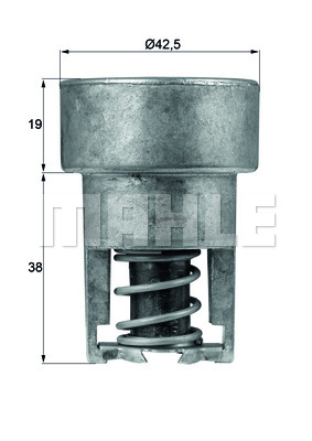 Termostat MAHLE TX 98 82