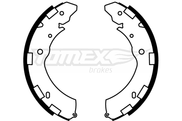 Szczęki hamulcowe TOMEX BRAKES TX 22-37