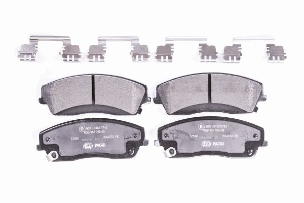 Klocki hamulcowe HELLA 8DB 355 025-001