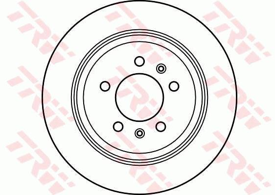 Tarcza hamulcowa TRW DF2582