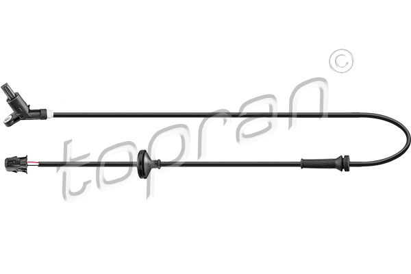 Czujnik ABS TOPRAN 113 735