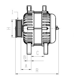 Alternator HC-CARGO 116717