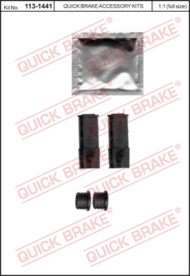 Zestaw naprawczy zacisk hamulcowy QUICK BRAKE 113-1441
