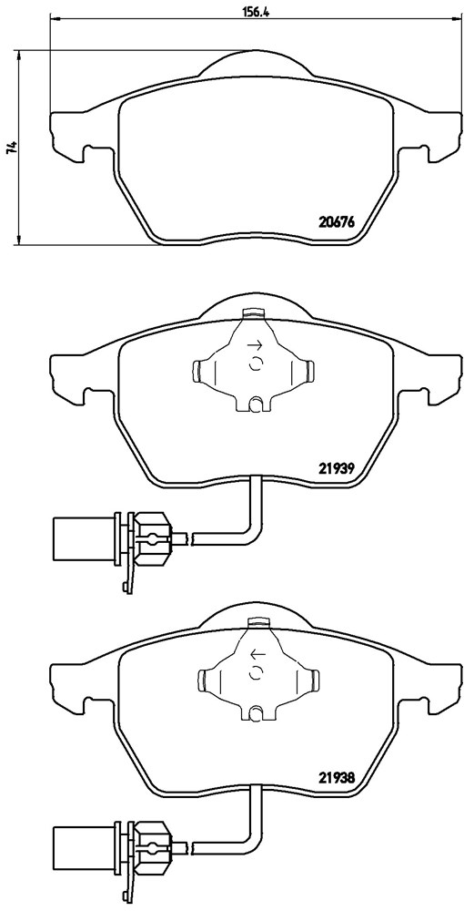 Klocki hamulcowe BREMBO P 85 037