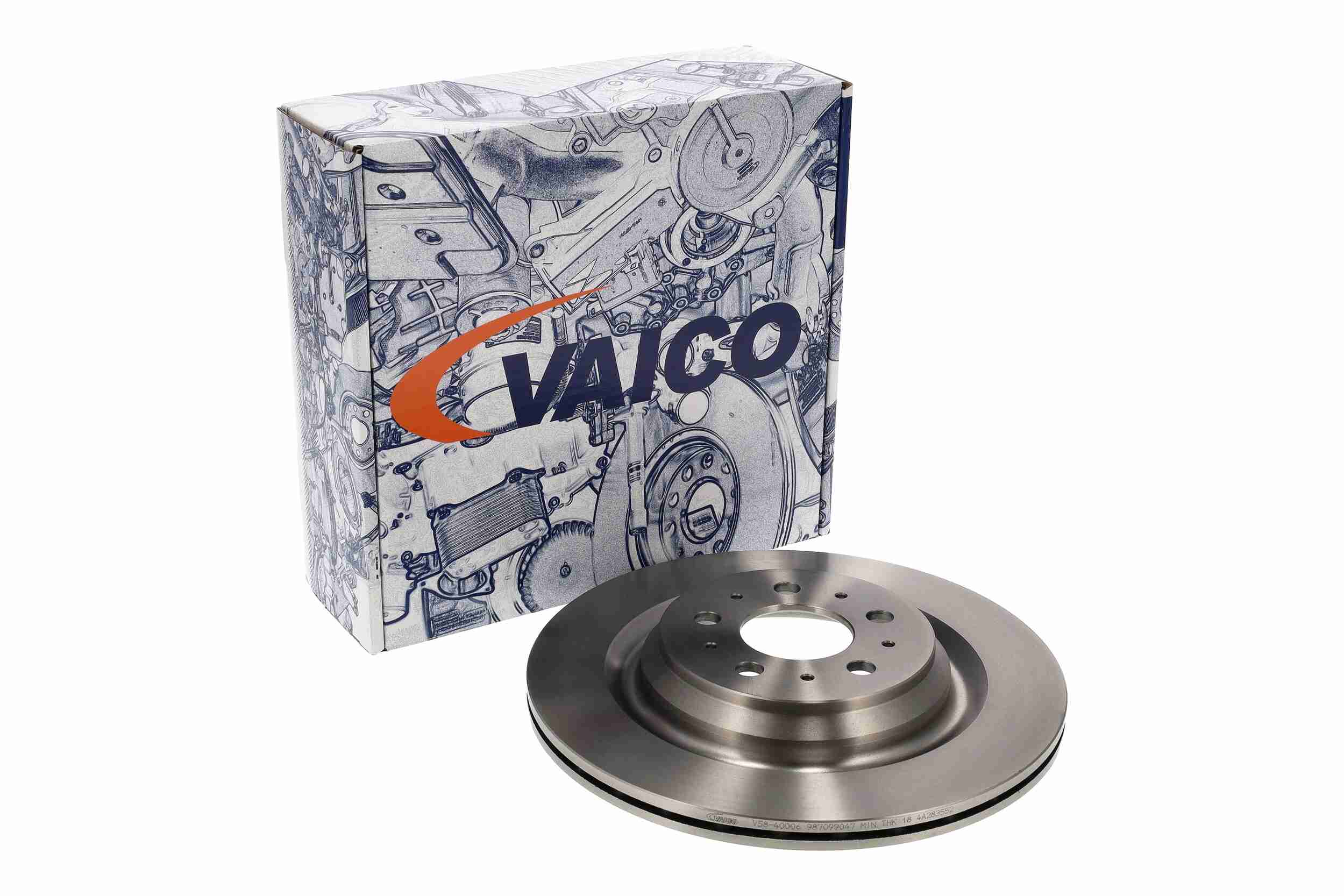 Tarcza hamulcowa VAICO V58-40006