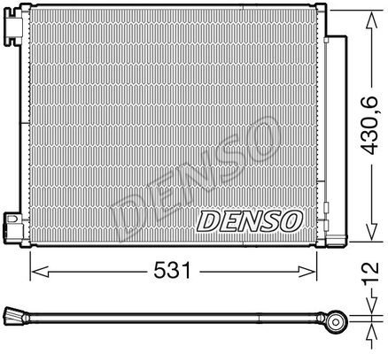 Skraplacz klimatyzacji DENSO DCN23039