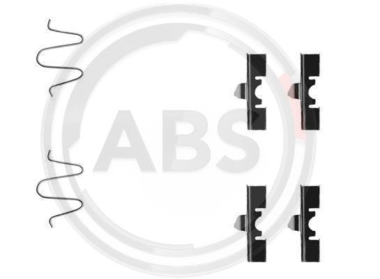 Zestaw akcesoriów montażowych  klocków hamulcowych A.B.S. 1170Q