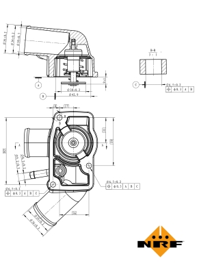 Termostat NRF 725010
