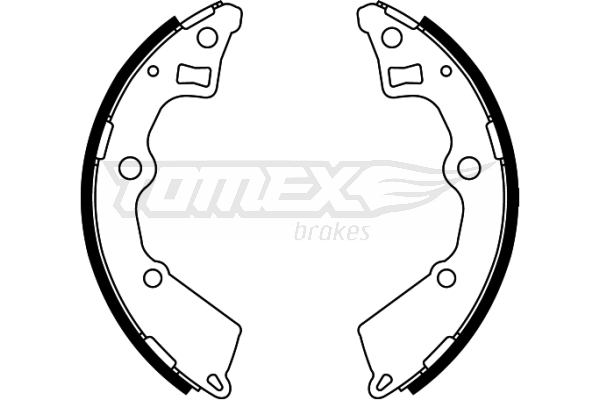 Szczęki hamulcowe TOMEX BRAKES TX 22-25