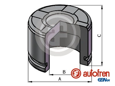 Tłoczek zacisku hamulcowego AUTOFREN SEINSA D025662