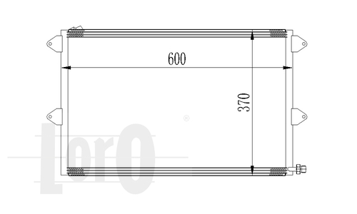 Skraplacz klimatyzacji ABAKUS 053-016-0003