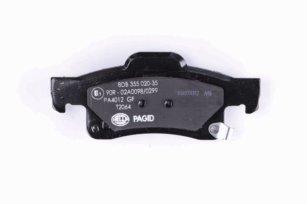 Klocki hamulcowe HELLA 8DB 355 020-351