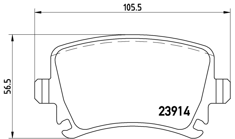 Klocki hamulcowe BREMBO P 85 073X