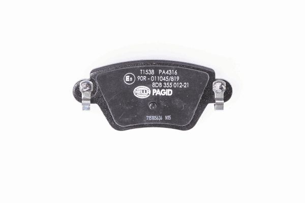 Klocki hamulcowe HELLA 8DB 355 012-211