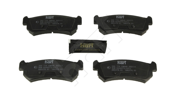 Klocki hamulcowe HART 260 770