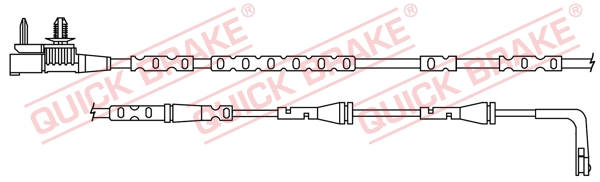 Czujnik zużycia klocków QUICK BRAKE WS 0413 A