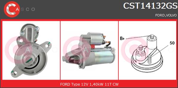 Rozrusznik CASCO CST14132GS