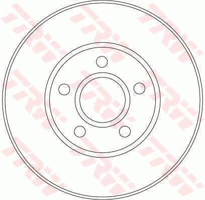 Tarcza hamulcowa TRW DF4277