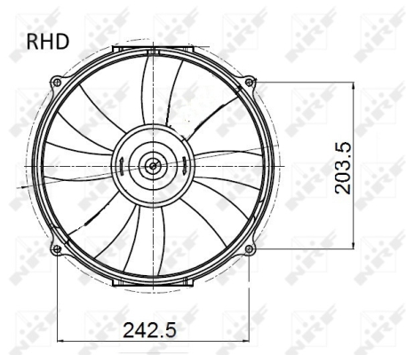 Wentylator NRF 47045