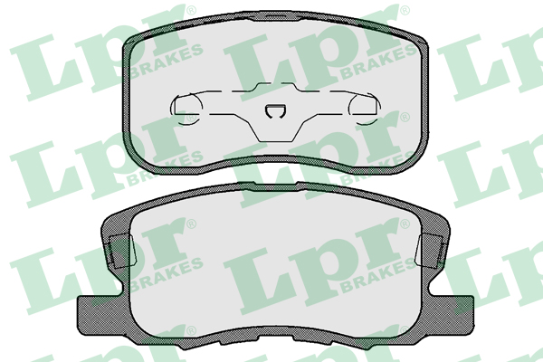 Klocki hamulcowe LPR 05P1733