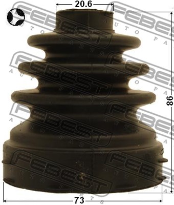 Osłona przegubu FEBEST 2115-CB320ATT