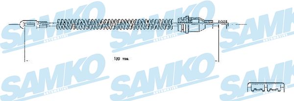 Linka hamulca ręcznego SAMKO C0543B